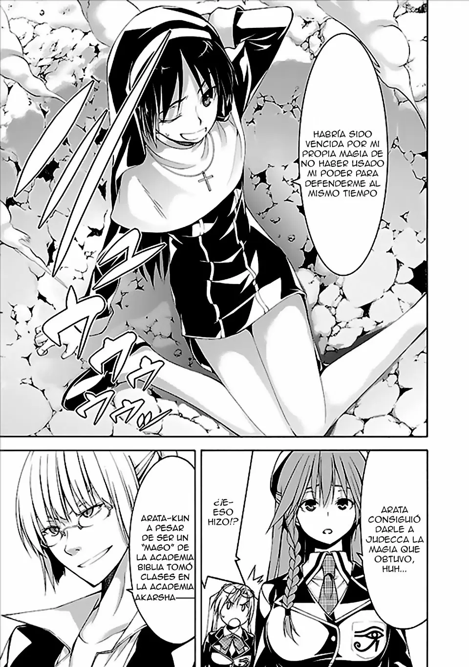 Trinity Seven capítulo 63, página 27
