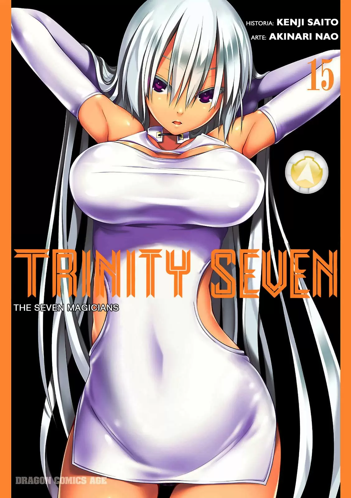 Trinity Seven capítulo 64, página 1