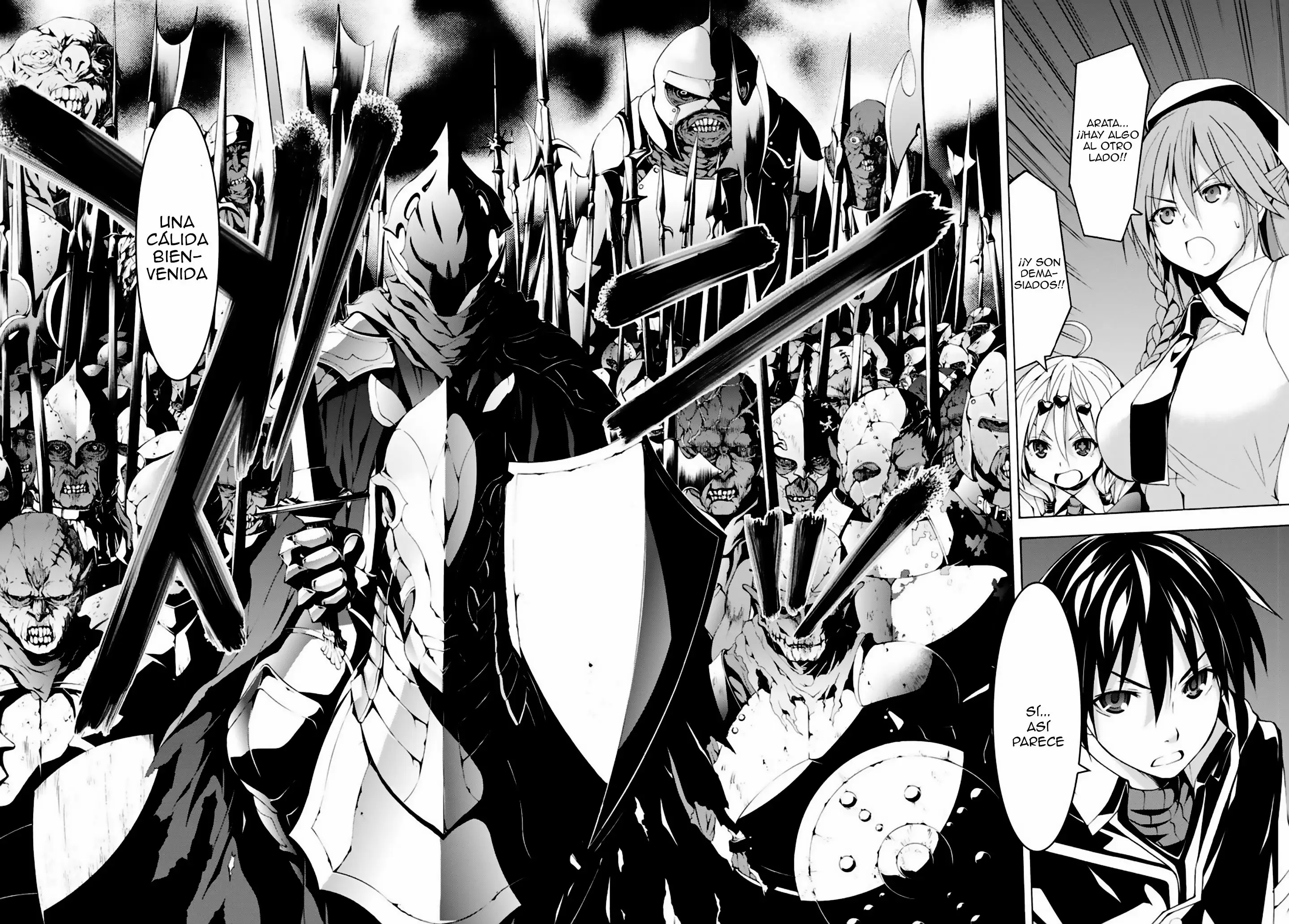 Trinity Seven capítulo 64, página 15