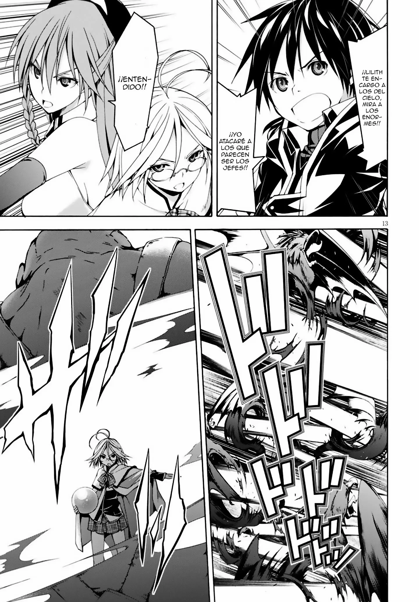 Trinity Seven capítulo 64, página 19