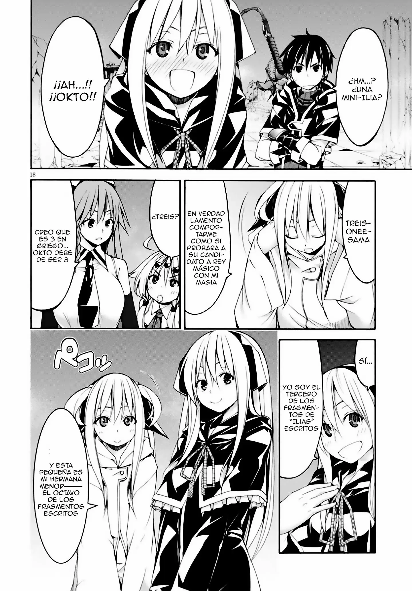 Trinity Seven capítulo 64, página 24