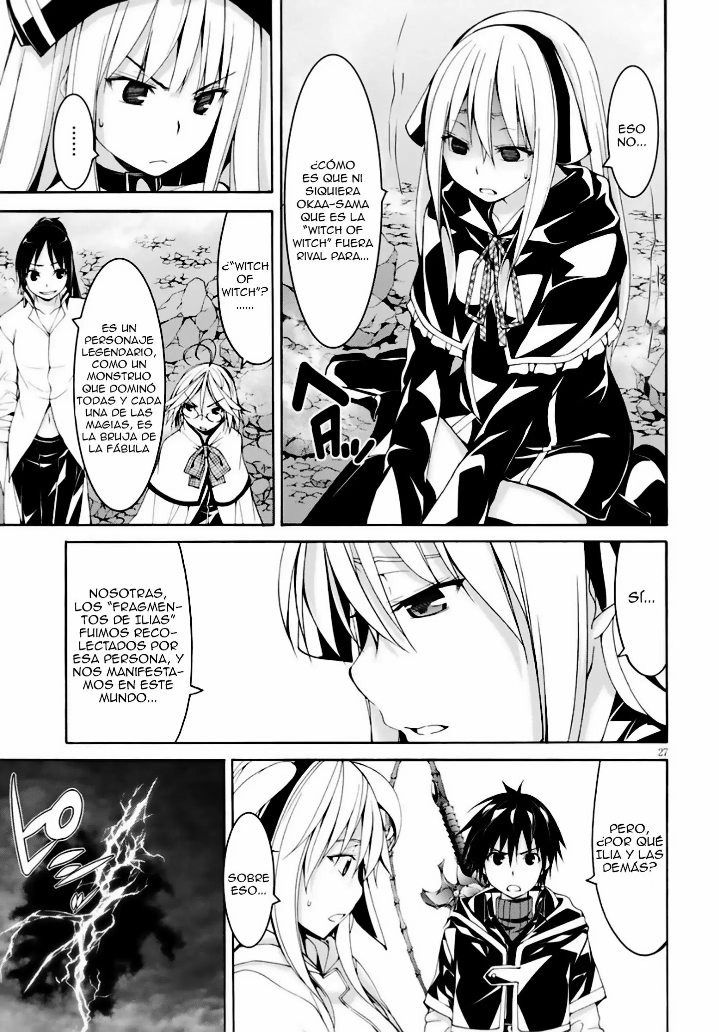 Trinity Seven capítulo 64, página 33