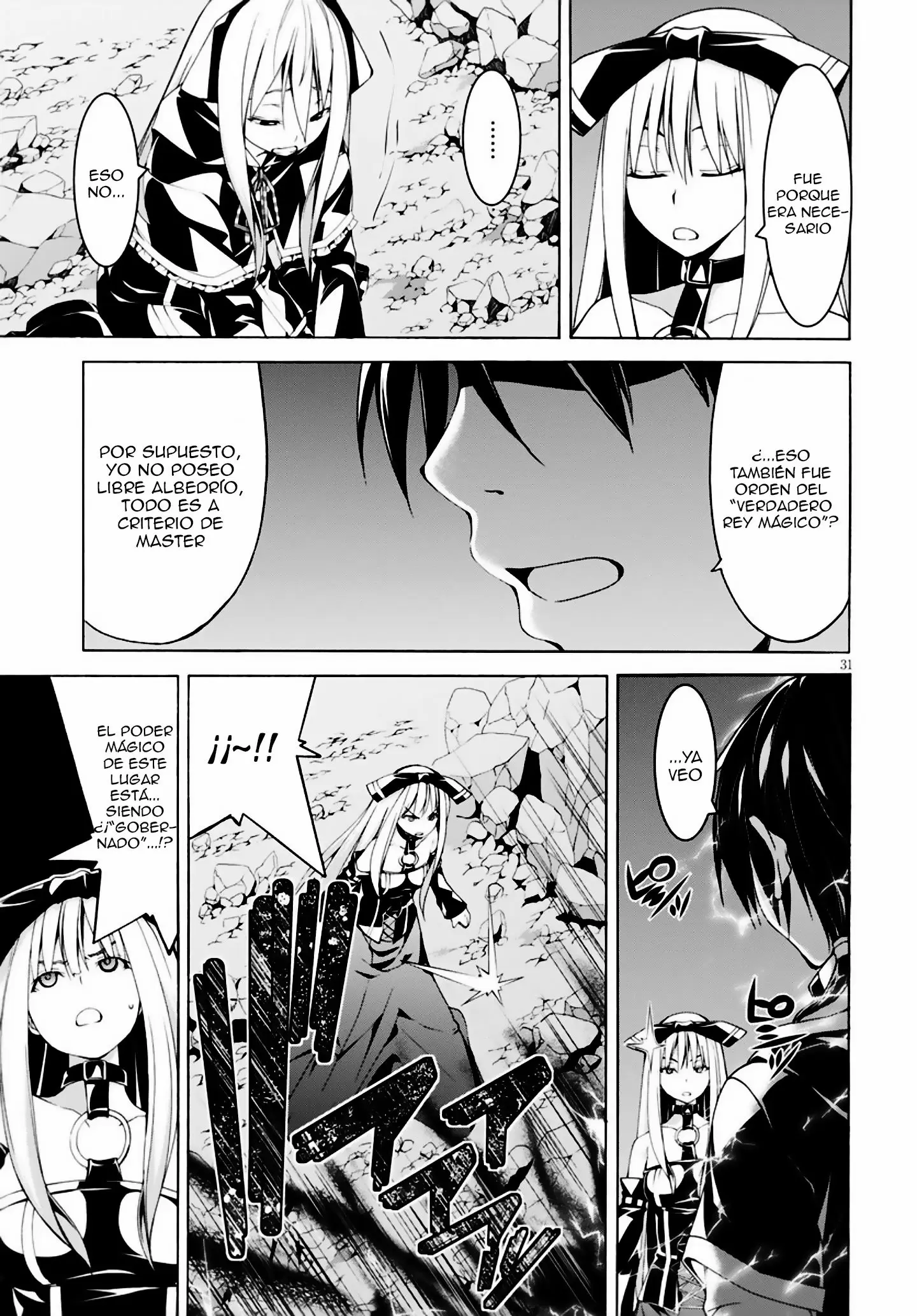Trinity Seven capítulo 64, página 37