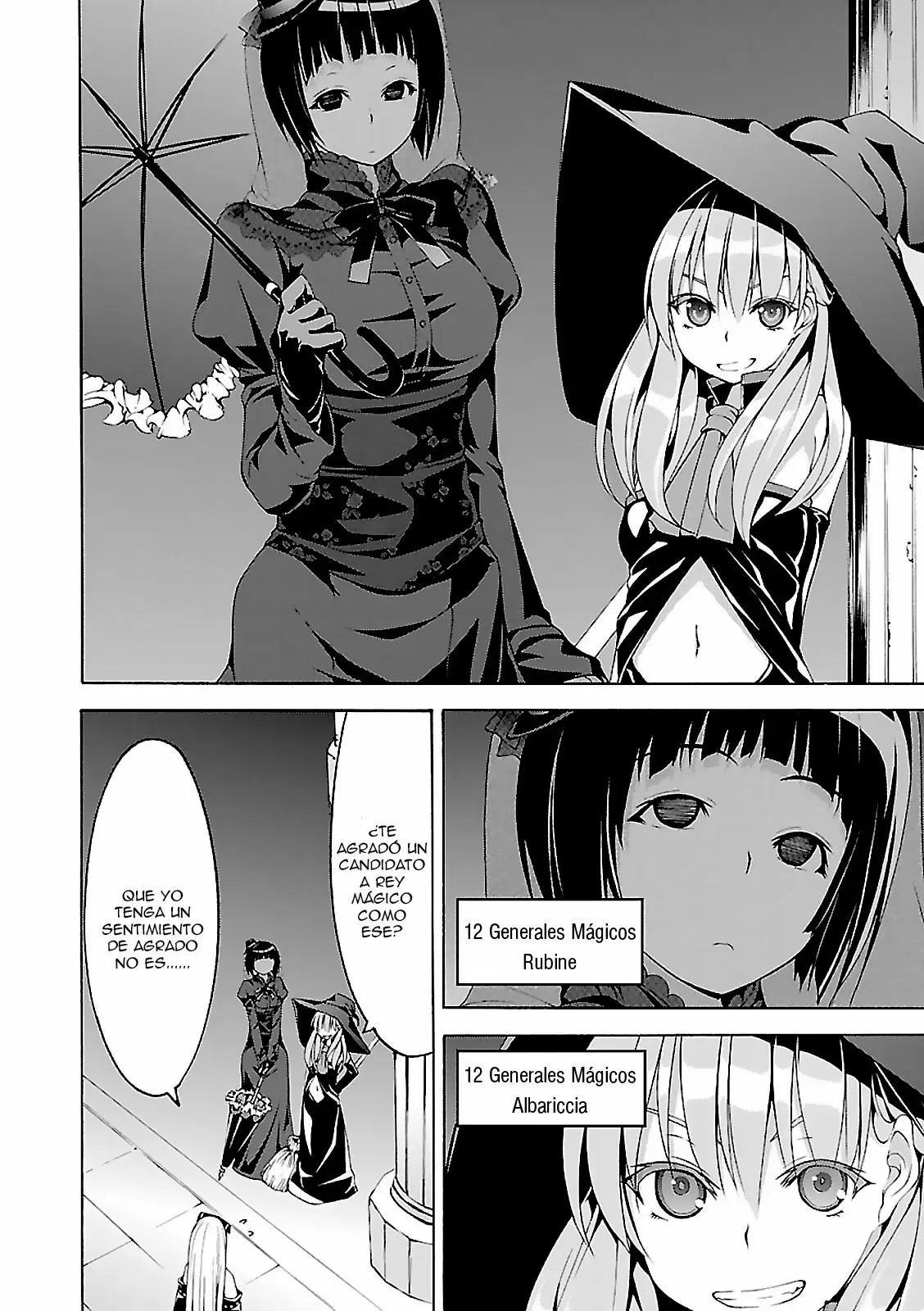 Trinity Seven capítulo 65, página 6