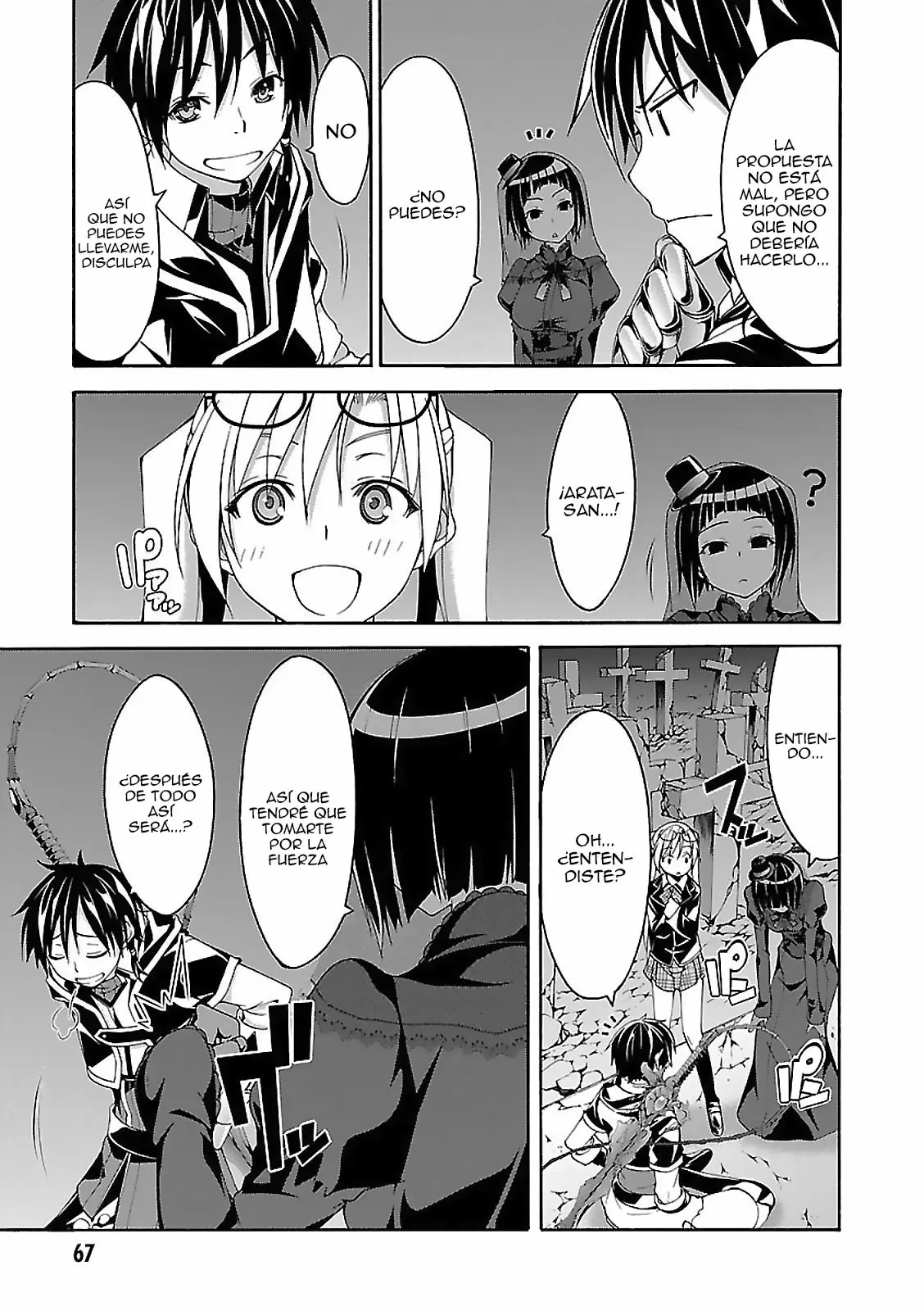 Trinity Seven capítulo 65, página 23