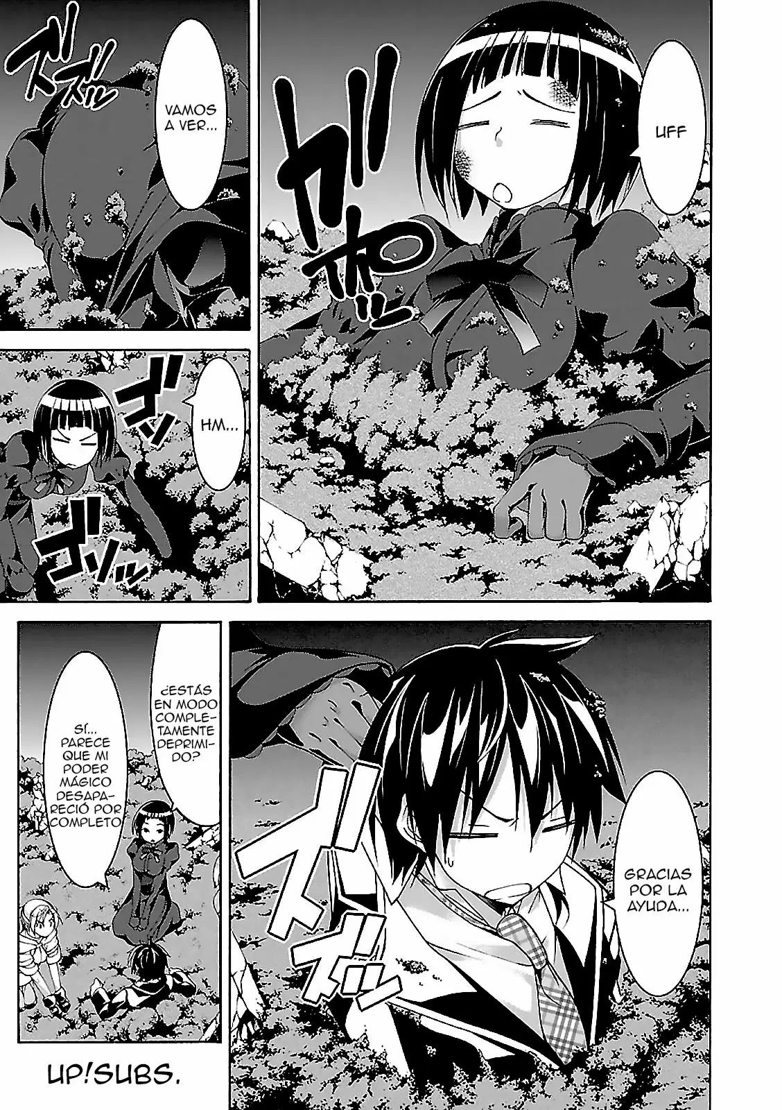 Trinity Seven capítulo 66, página 17