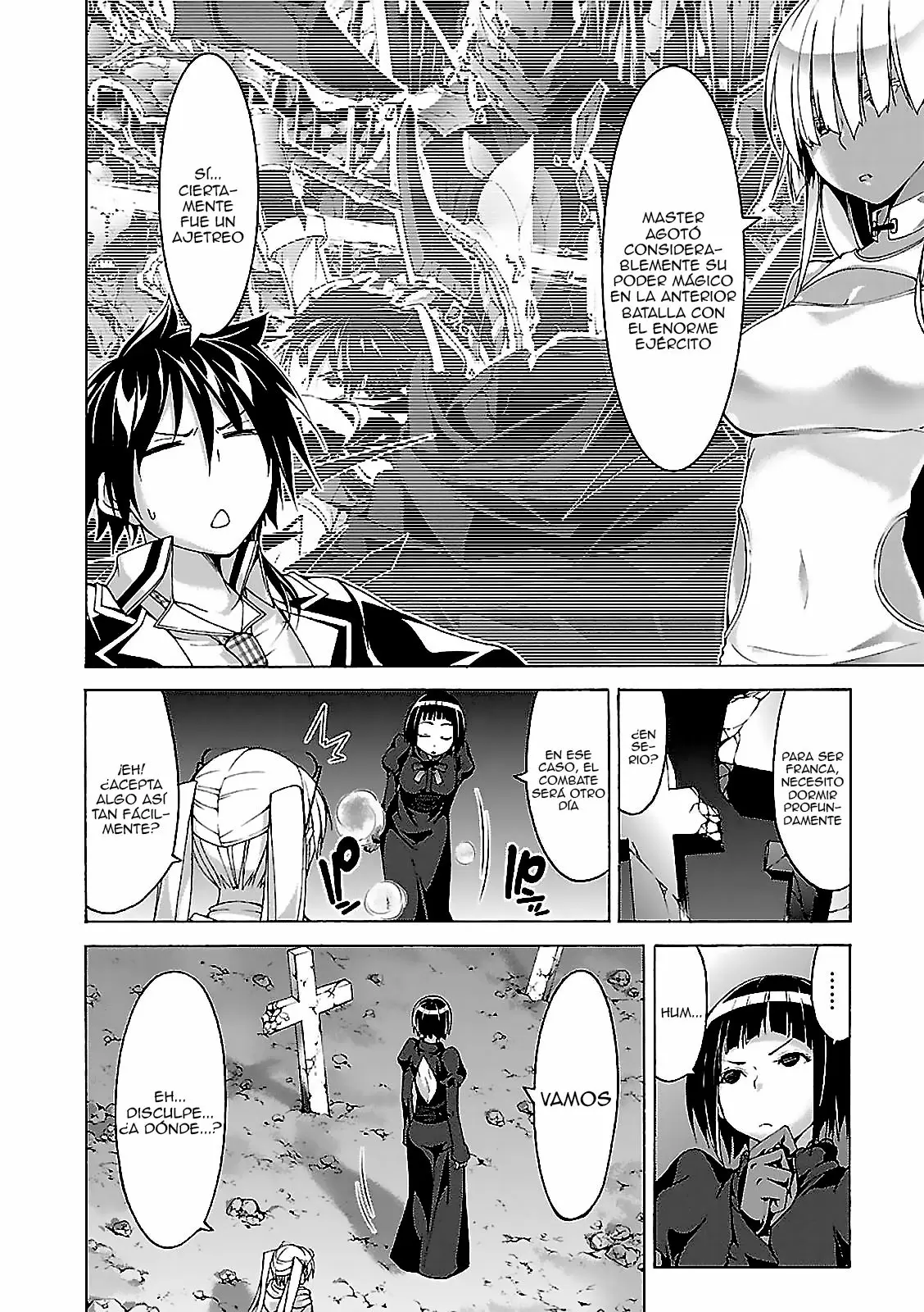 Trinity Seven capítulo 66, página 18
