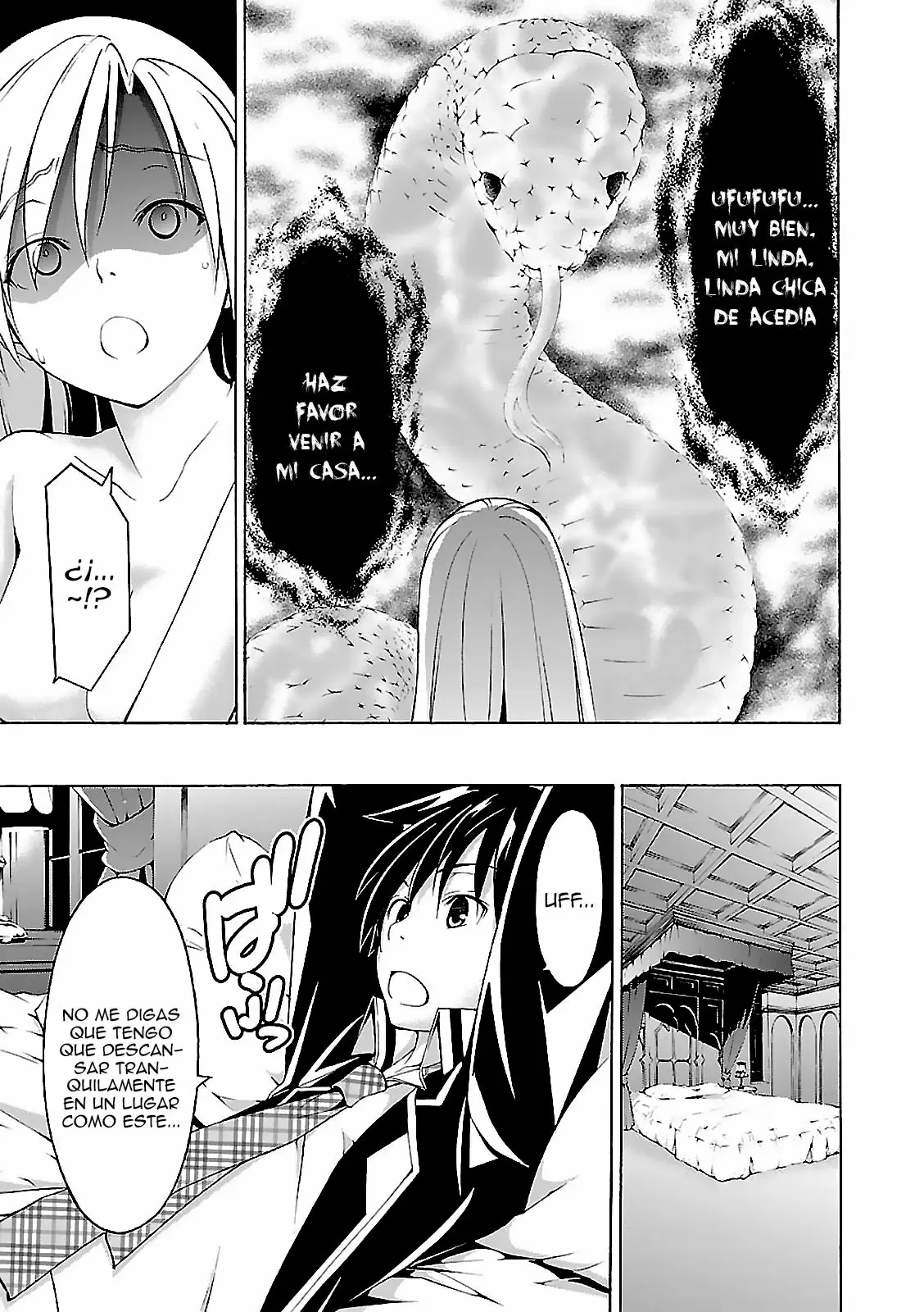 Trinity Seven capítulo 66, página 23