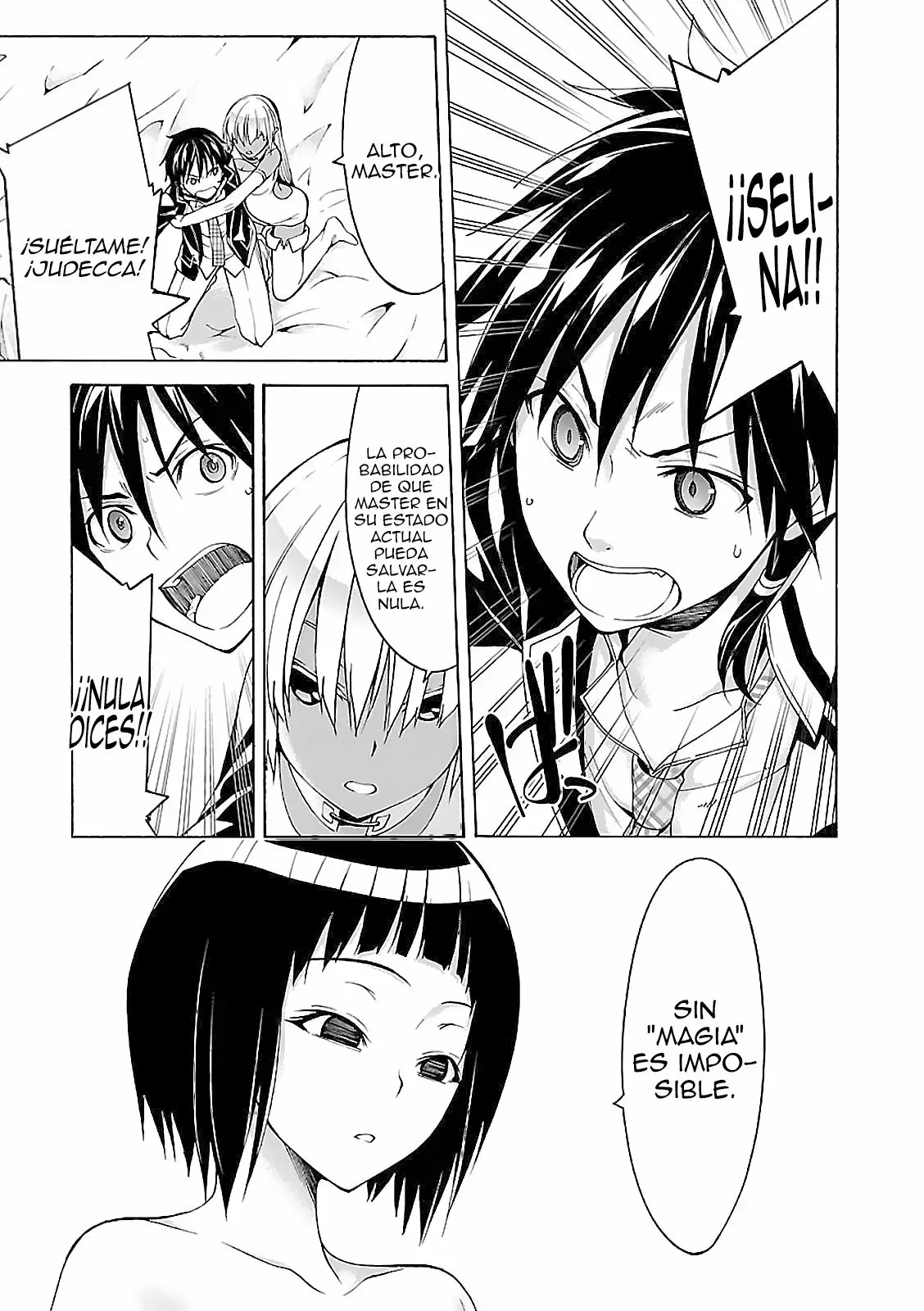 Trinity Seven capítulo 67, página 8