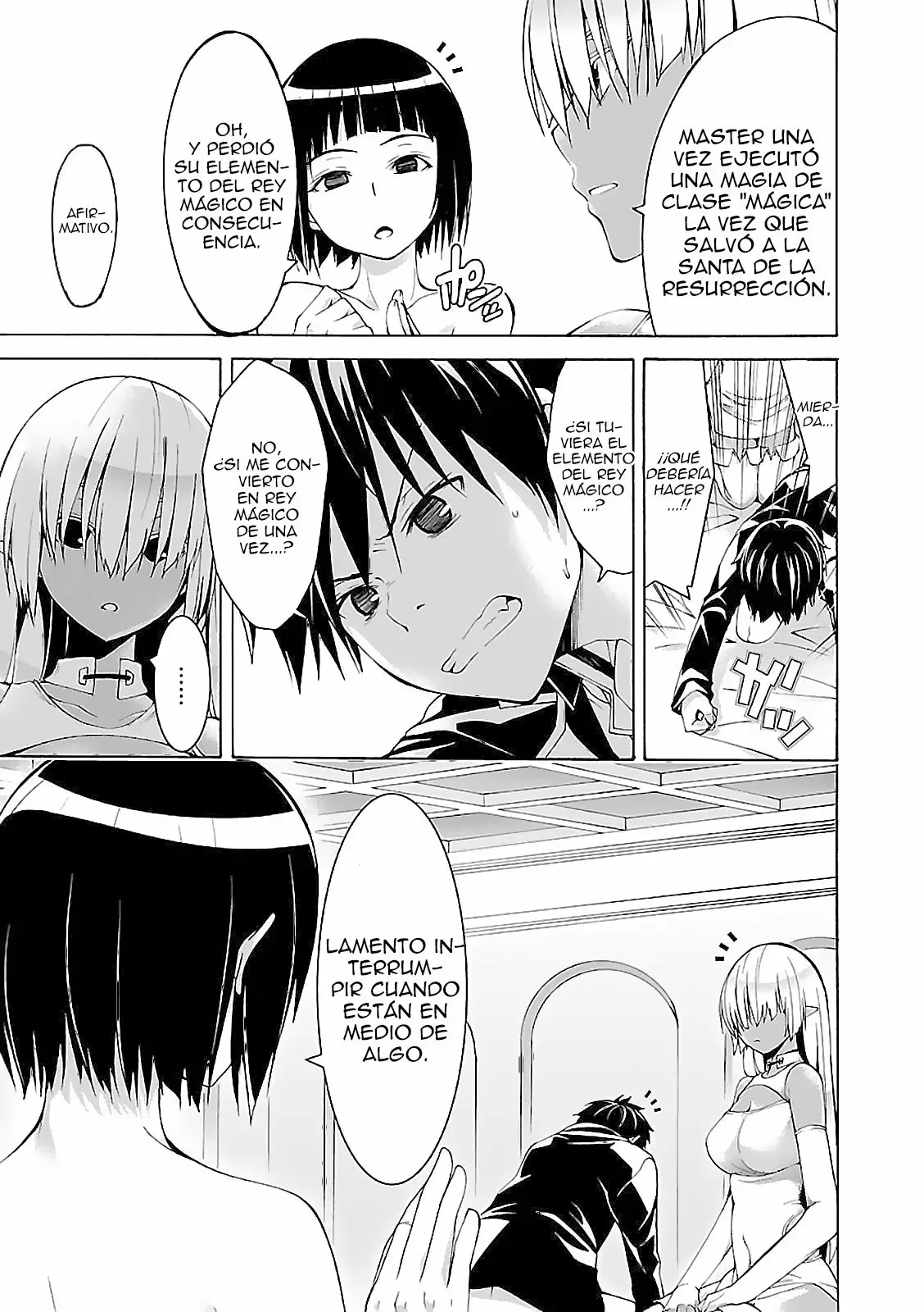 Trinity Seven capítulo 67, página 10