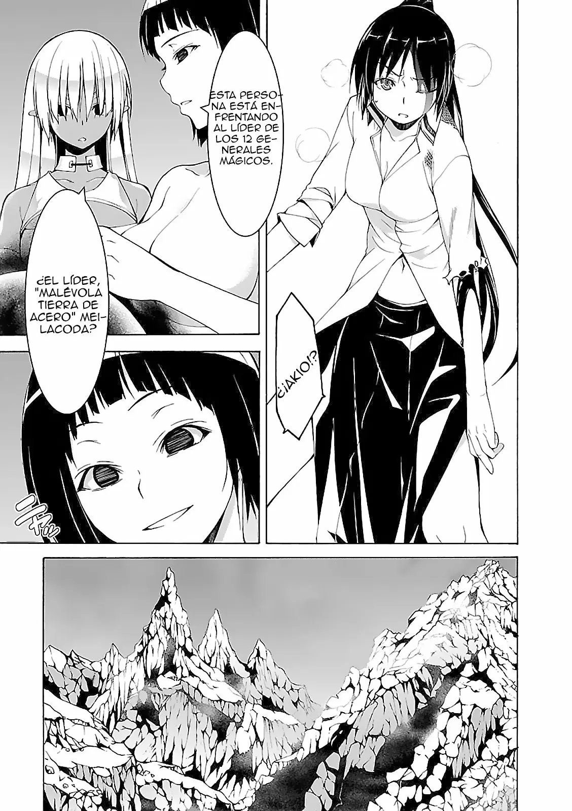 Trinity Seven capítulo 67, página 12