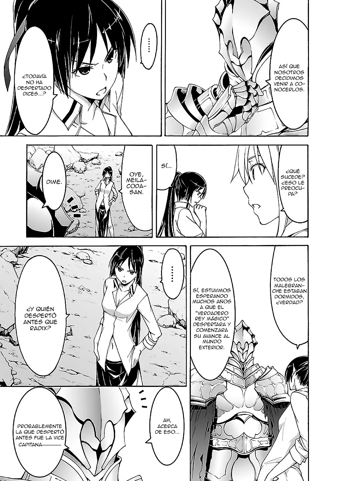 Trinity Seven capítulo 69, página 23