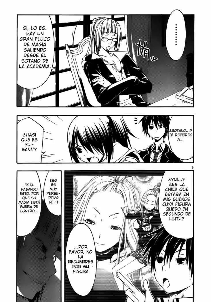 Trinity Seven capítulo 7, página 14