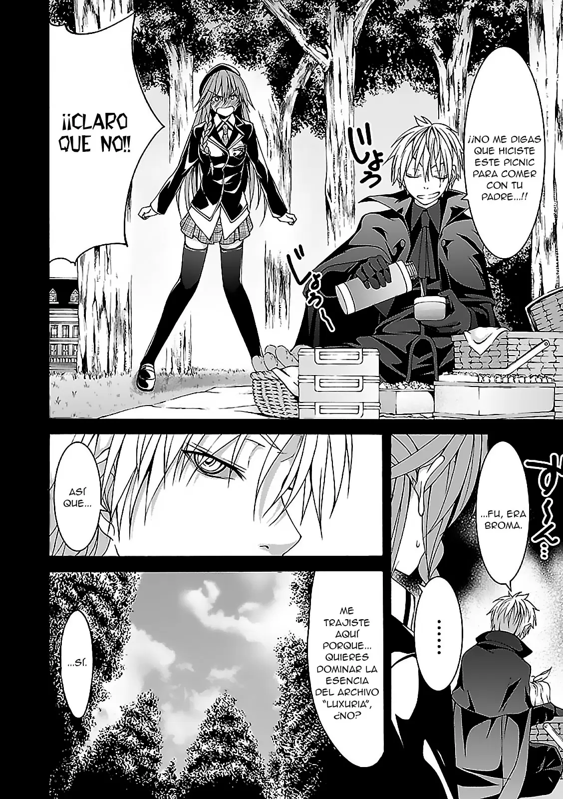 Trinity Seven capítulo 70, página 6