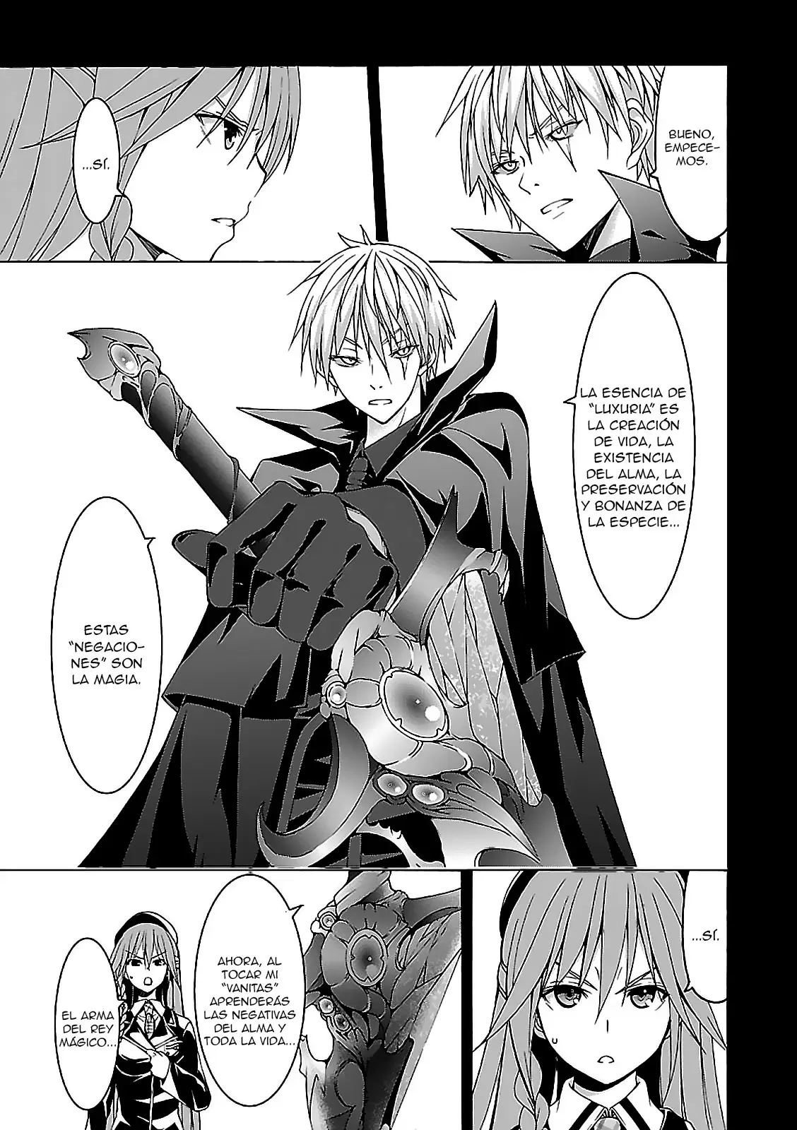 Trinity Seven capítulo 70, página 9