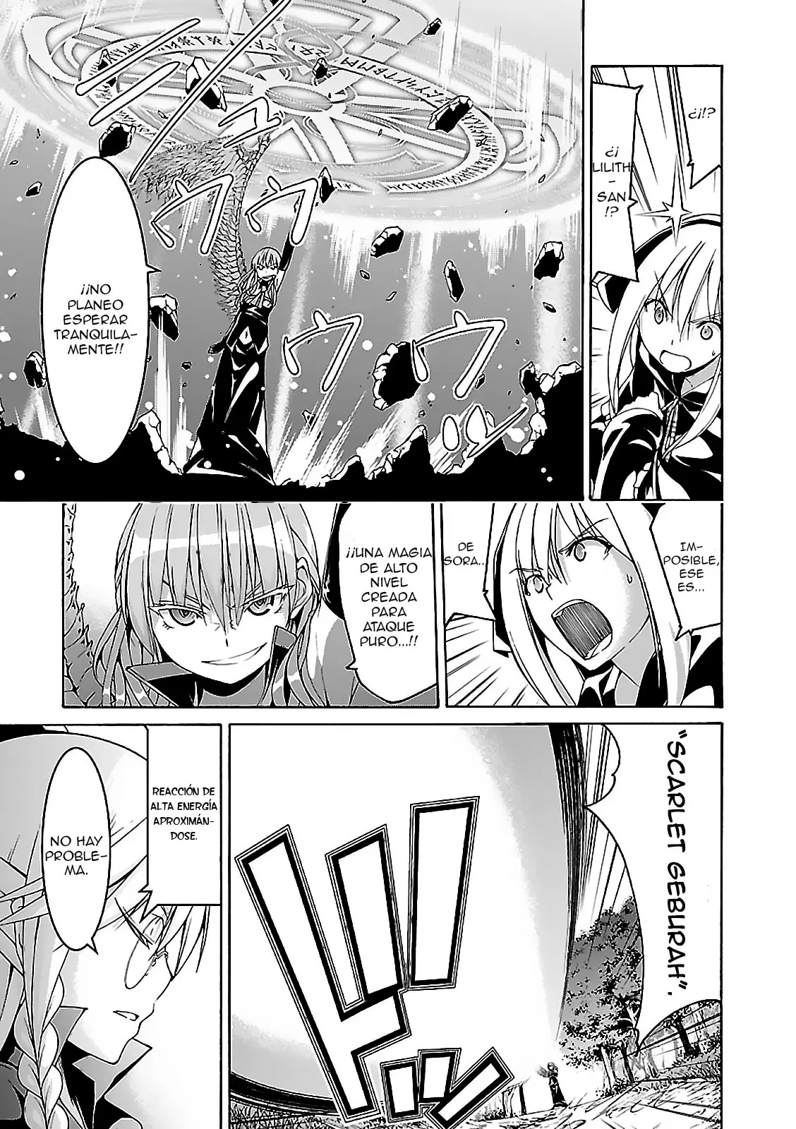 Trinity Seven capítulo 70, página 18