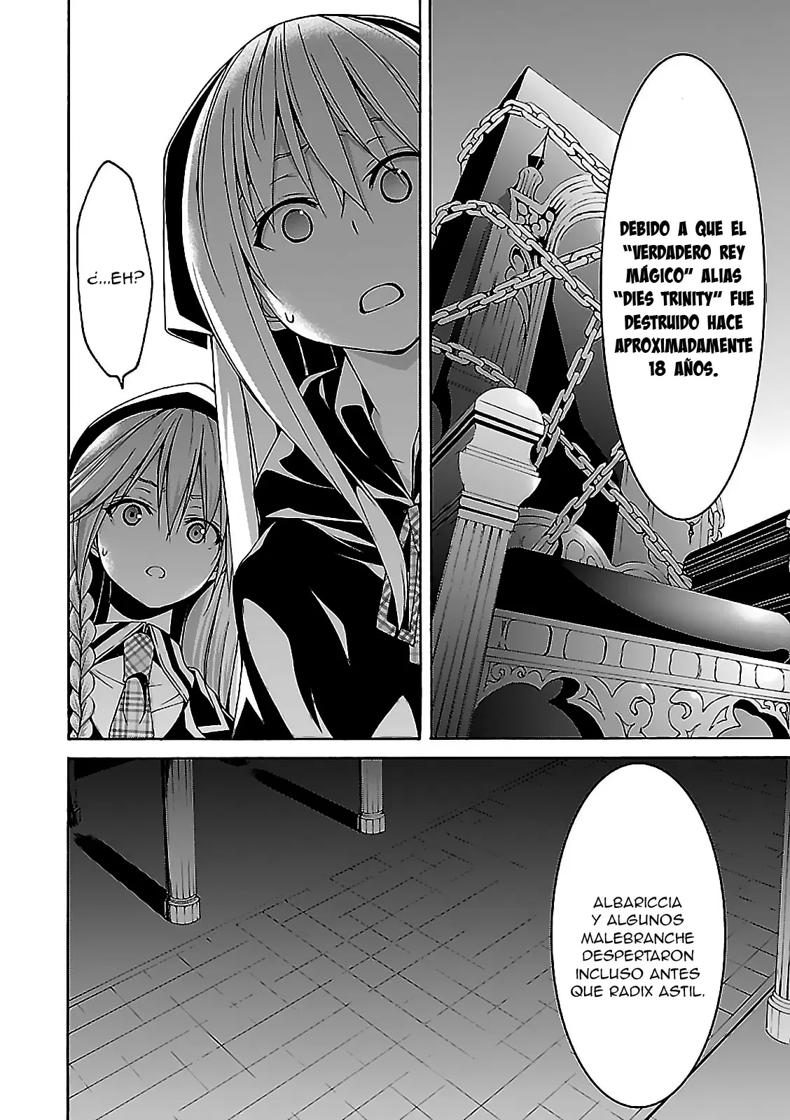 Trinity Seven capítulo 70, página 32