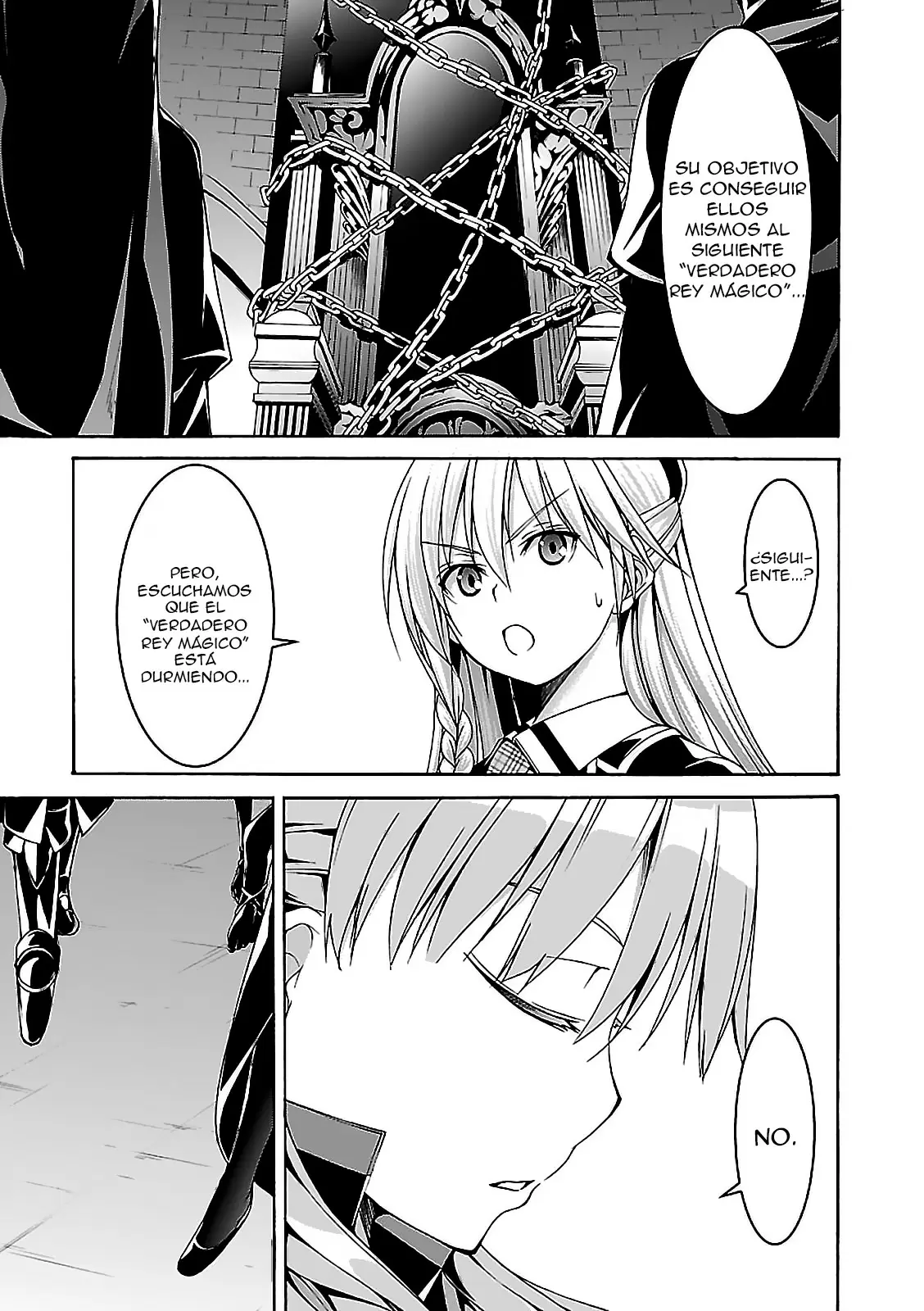 Trinity Seven capítulo 70, página 33
