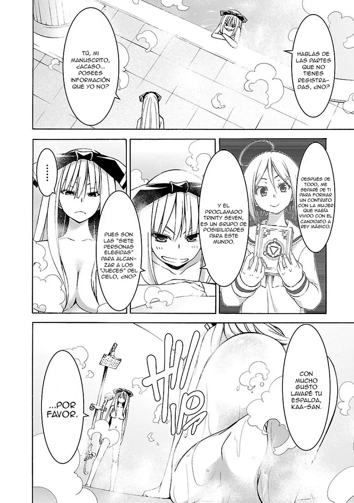 Trinity Seven capítulo 71, página 5