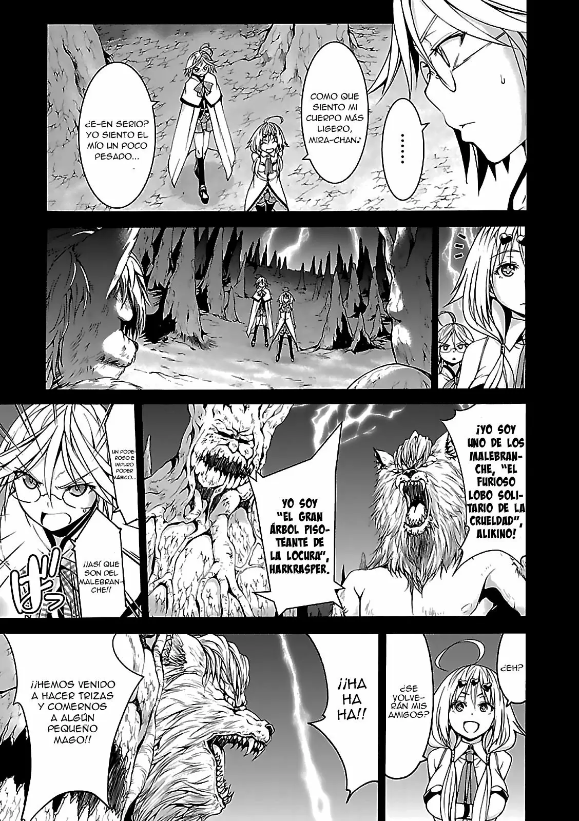 Trinity Seven capítulo 72, página 7