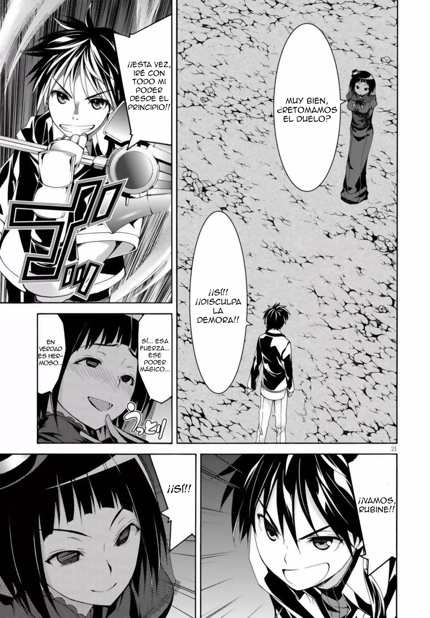 Trinity Seven capítulo 73, página 25