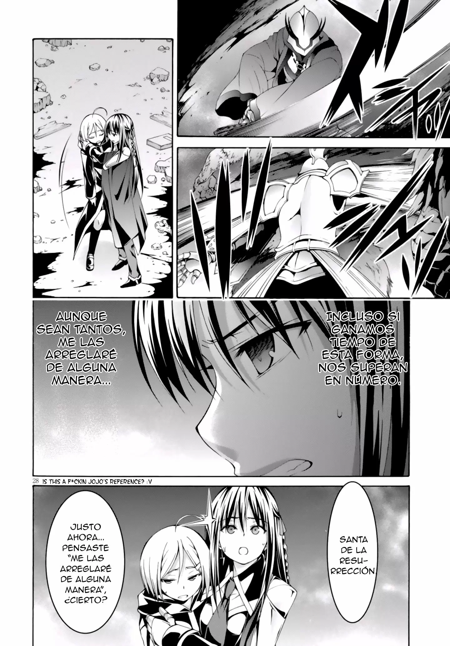 Trinity Seven capítulo 73, página 32