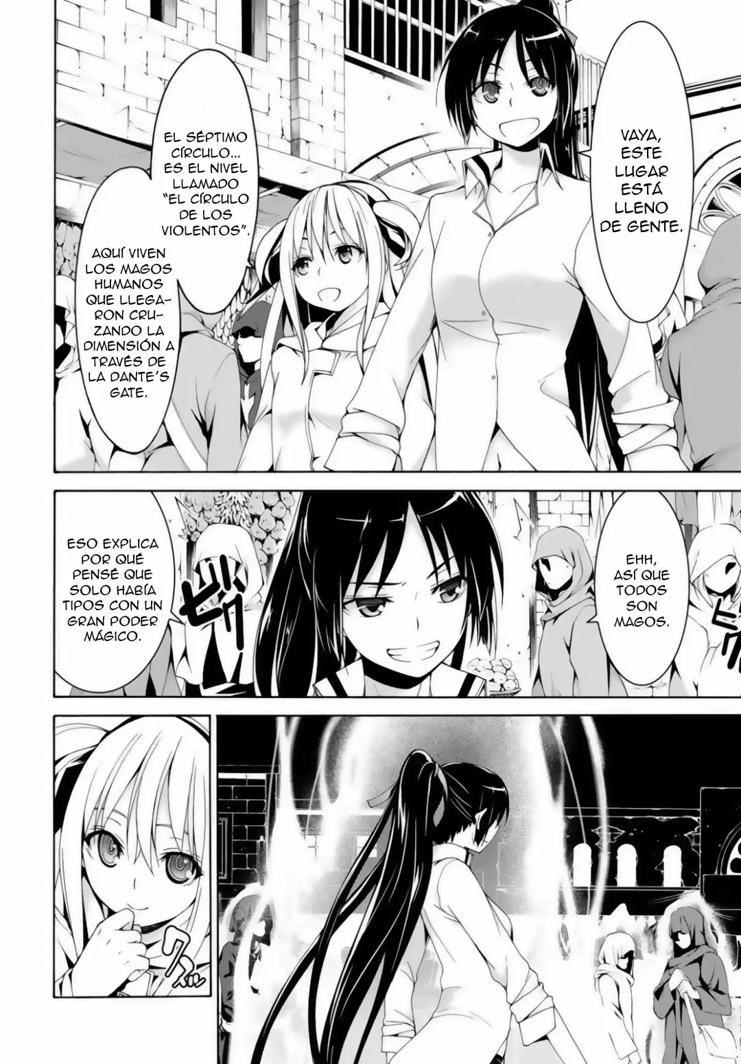Trinity Seven capítulo 74, página 6