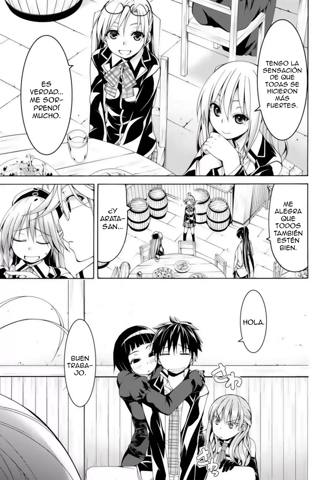Trinity Seven capítulo 74, página 9