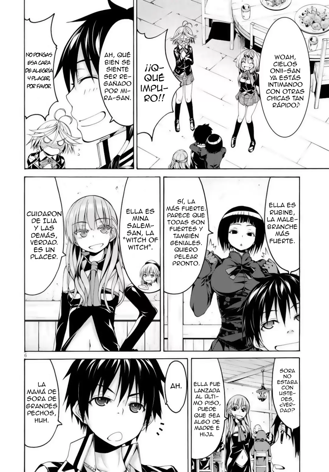 Trinity Seven capítulo 74, página 10