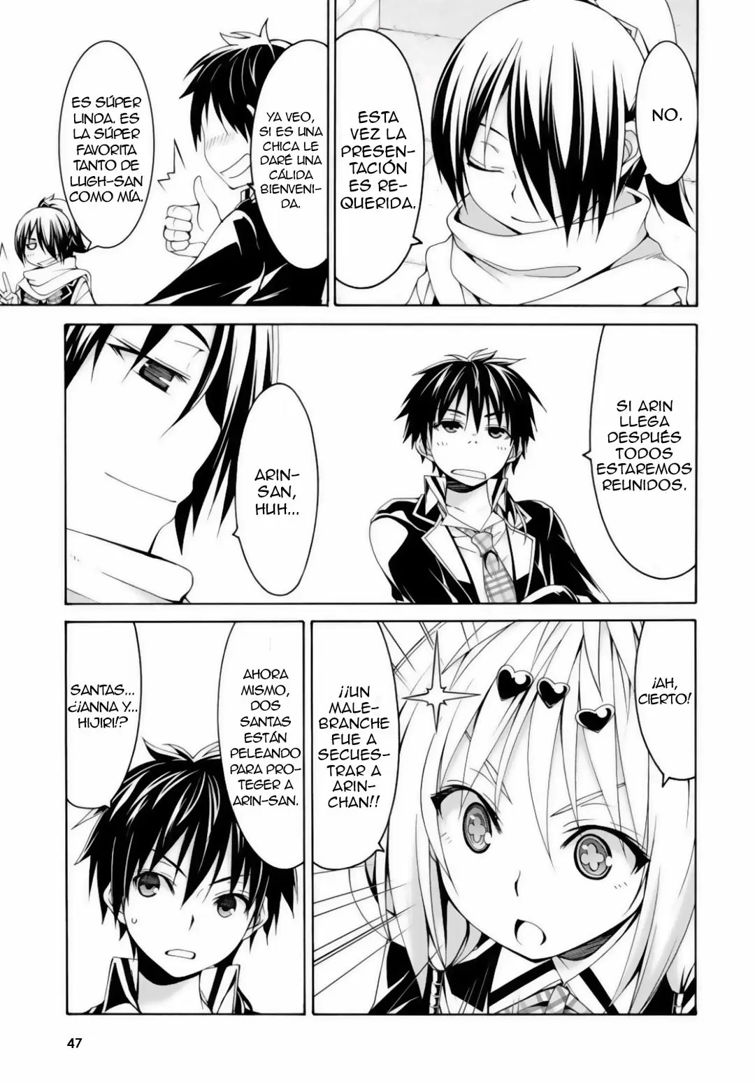 Trinity Seven capítulo 74, página 13