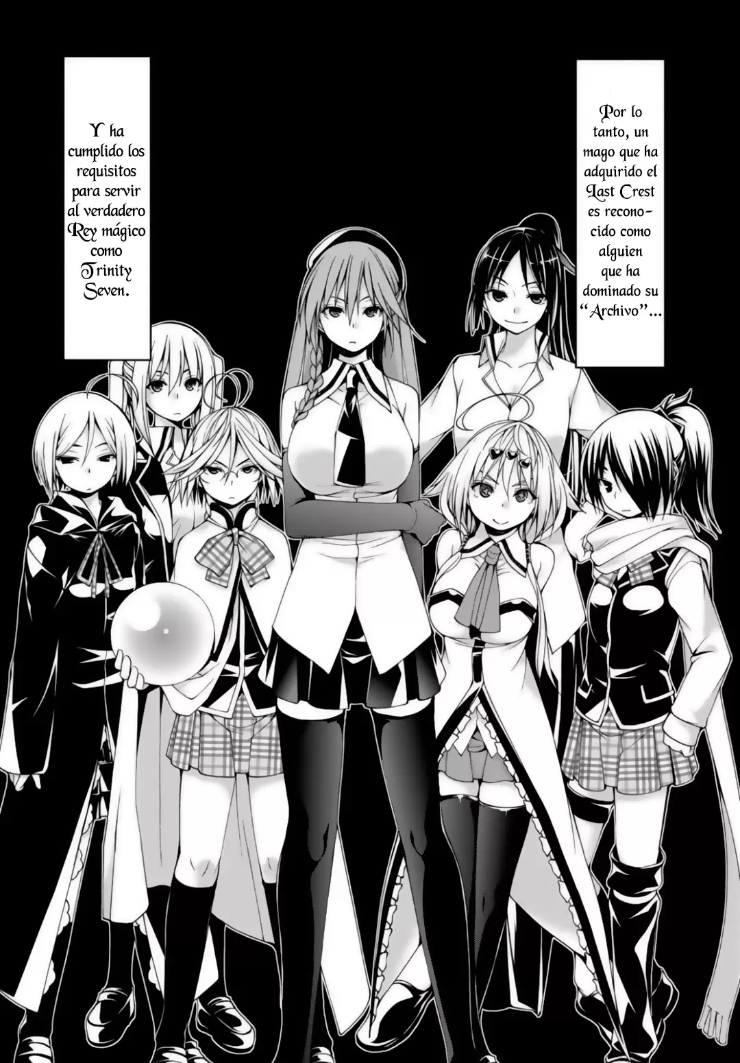 Trinity Seven capítulo 75, página 6
