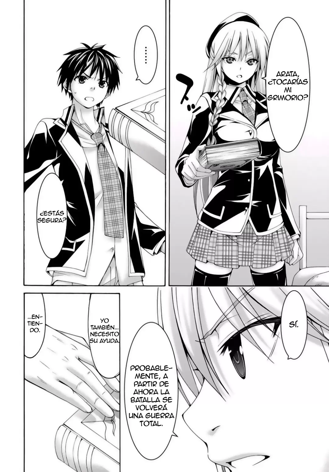 Trinity Seven capítulo 75, página 31