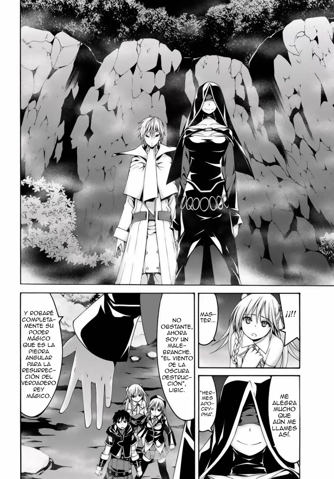 Trinity Seven capítulo 76, página 17