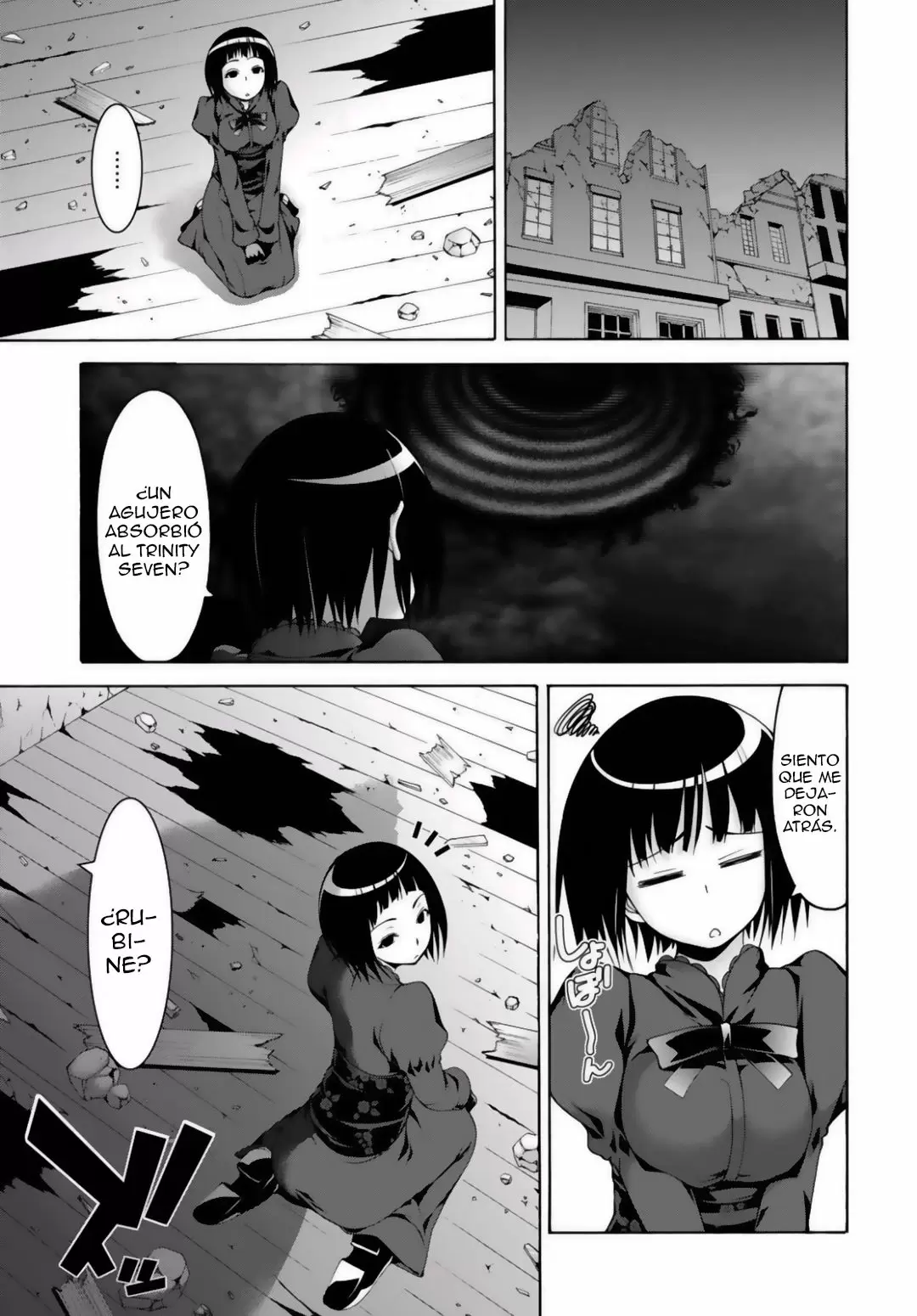 Trinity Seven capítulo 76, página 18
