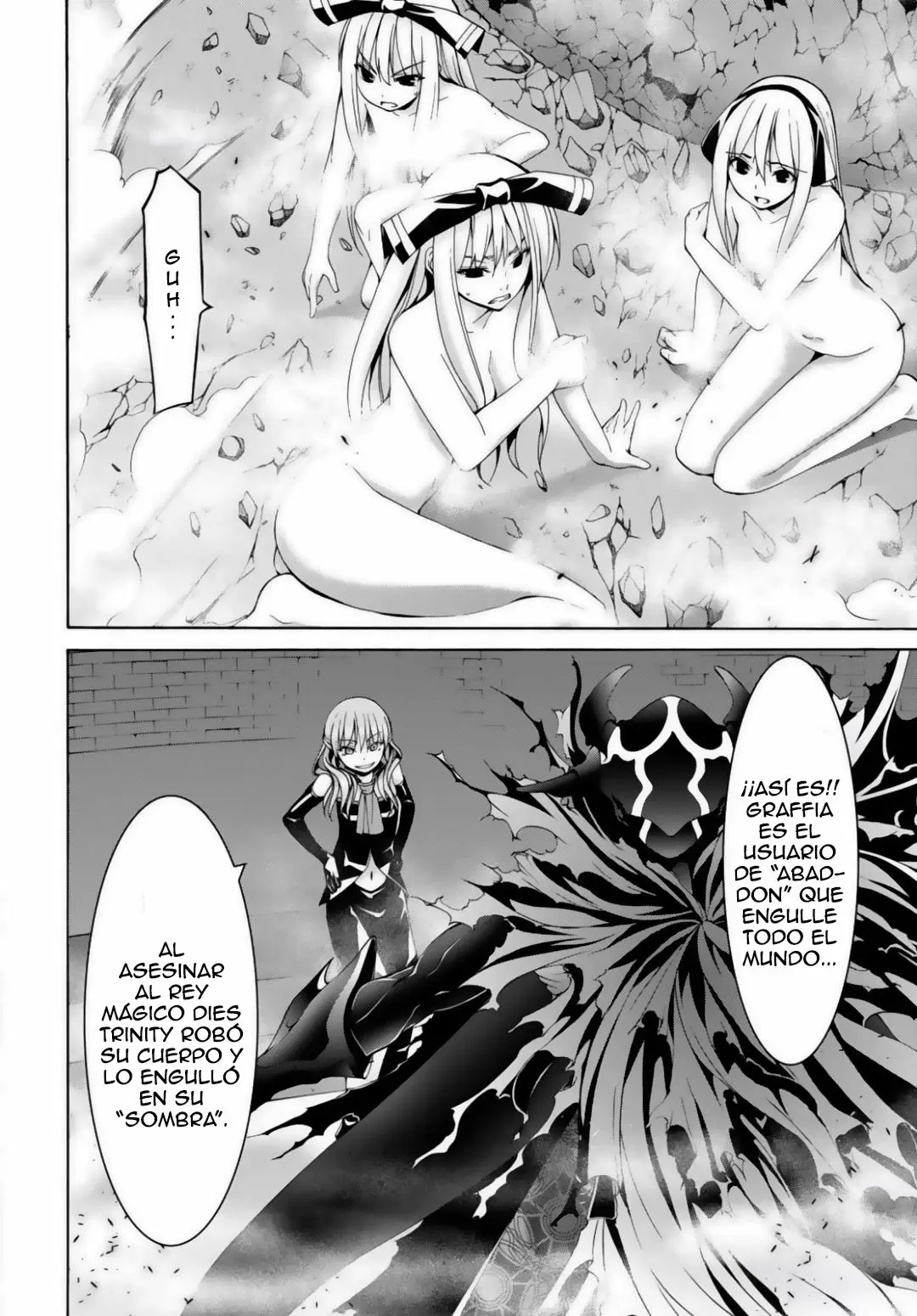 Trinity Seven capítulo 77, página 10