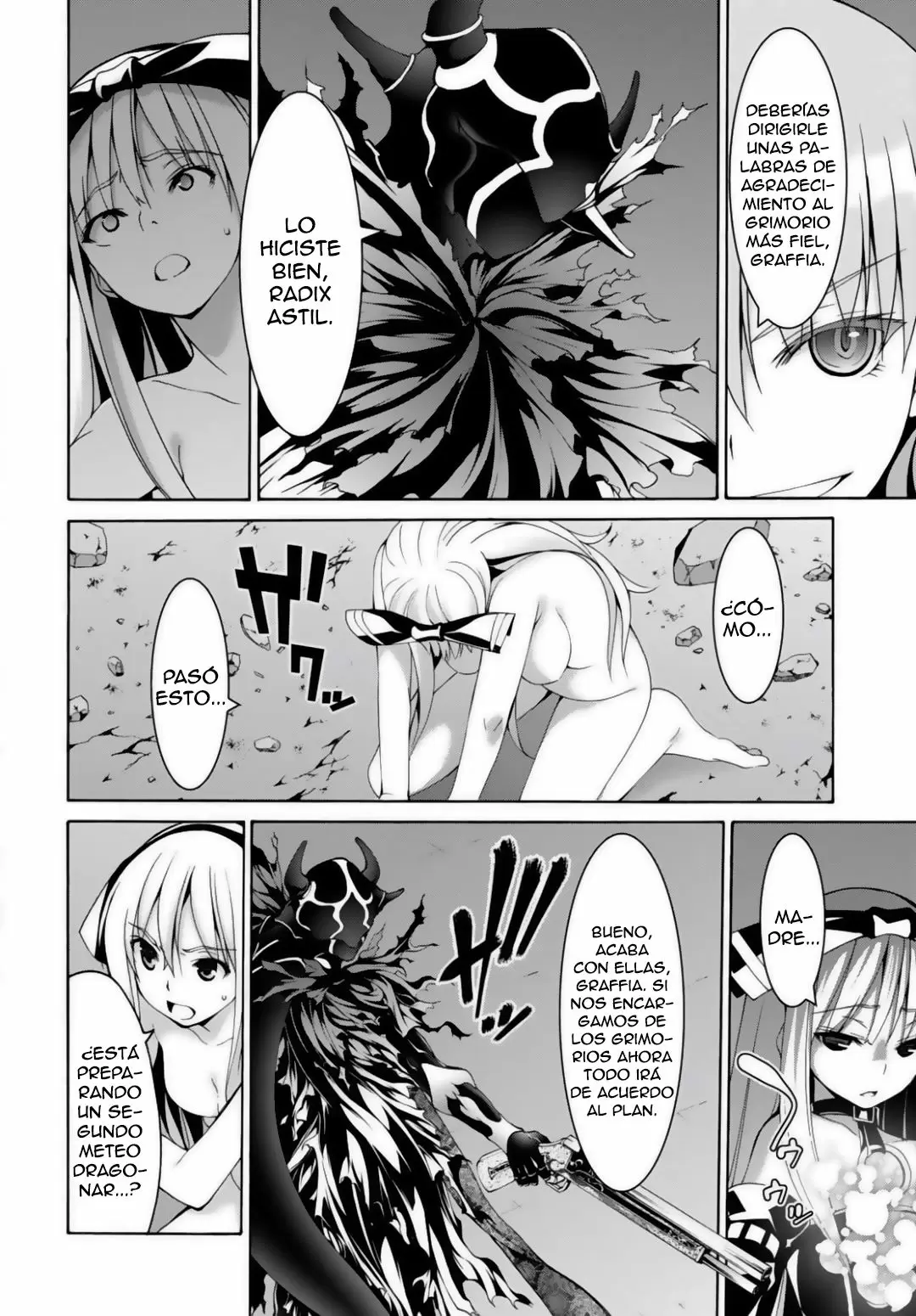 Trinity Seven capítulo 77, página 12
