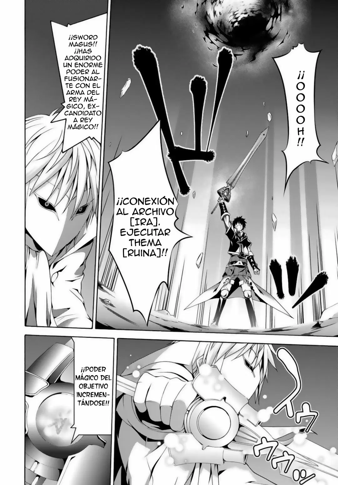 Trinity Seven capítulo 77, página 16