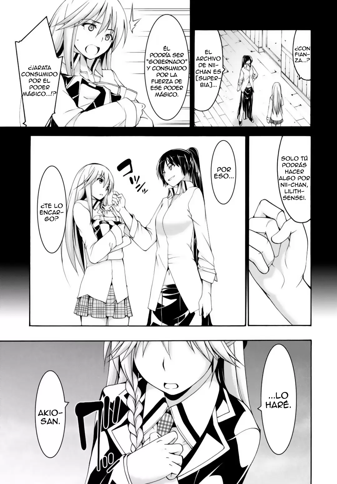 Trinity Seven capítulo 77, página 26