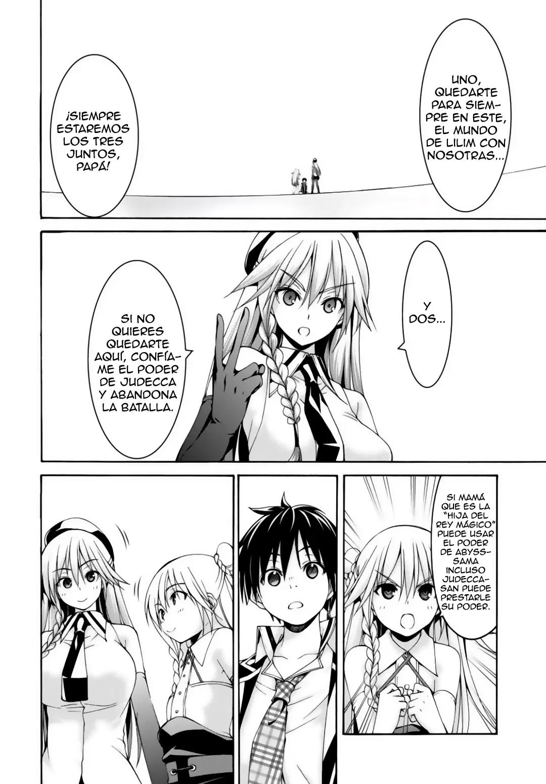 Trinity Seven capítulo 77, página 34