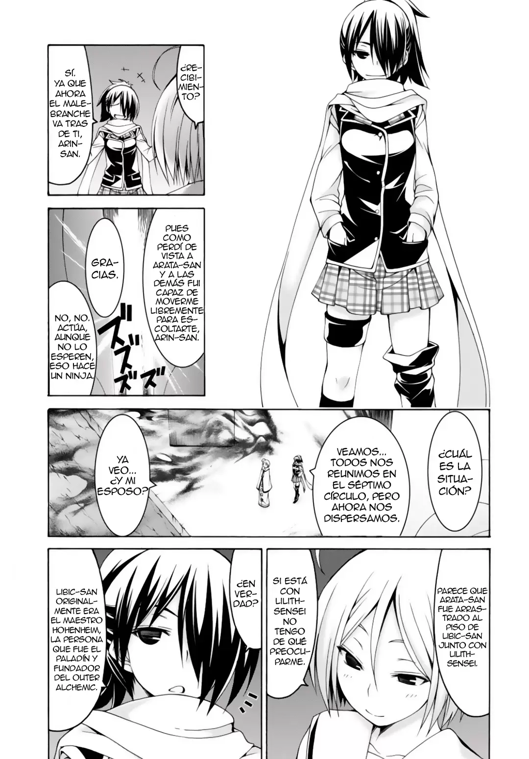 Trinity Seven capítulo 78, página 23