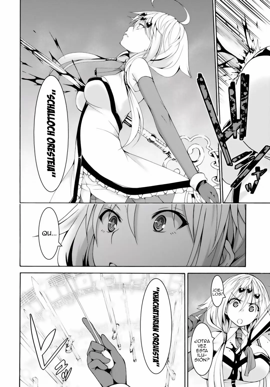 Trinity Seven capítulo 79, página 9