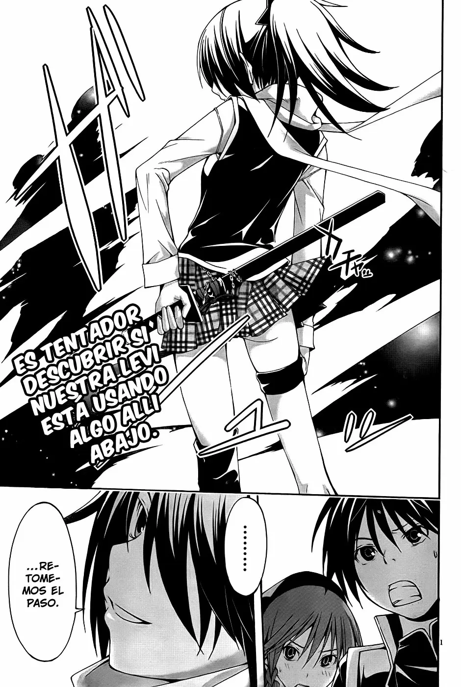 Trinity Seven capítulo 8, página 1