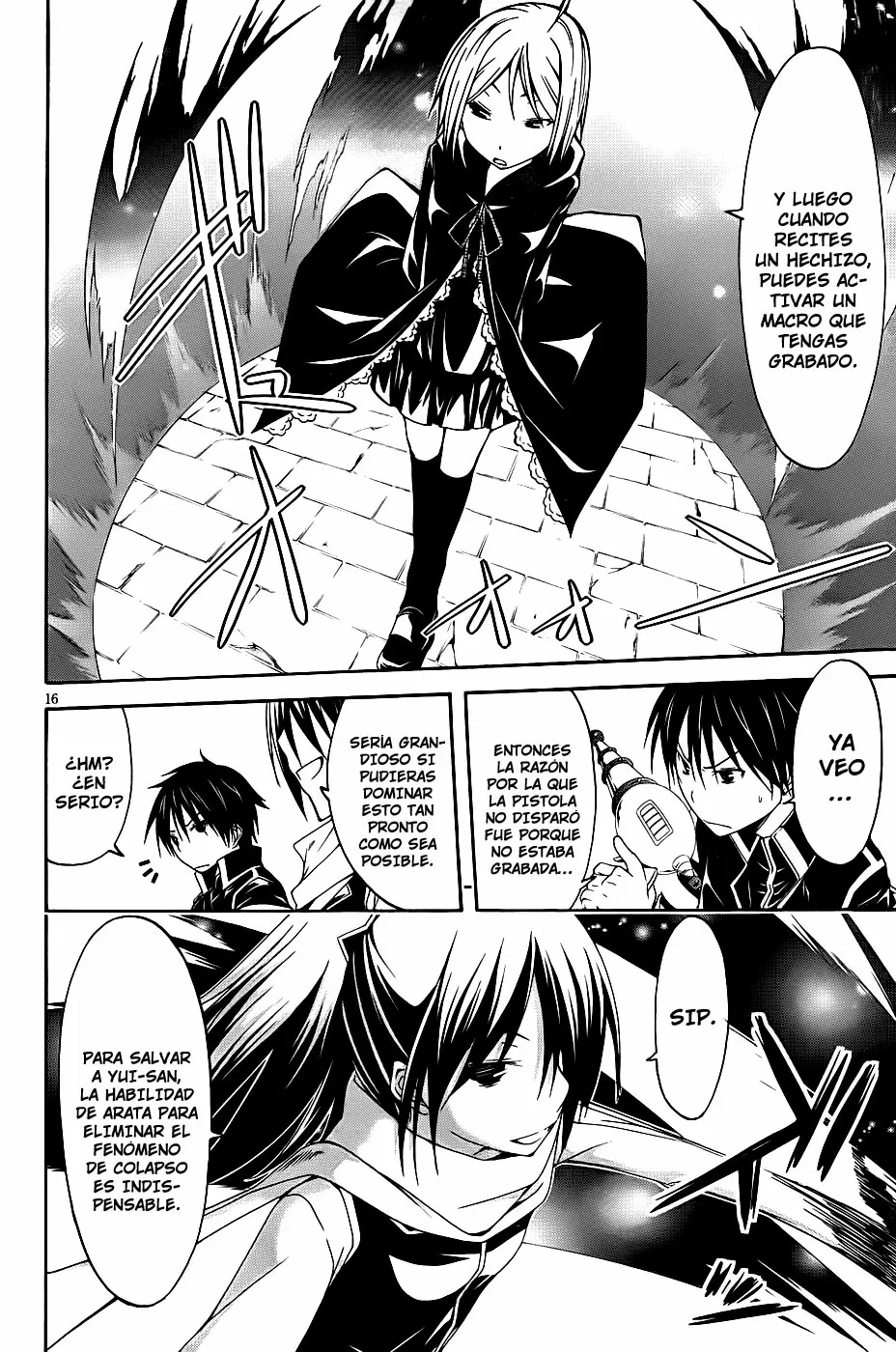 Trinity Seven capítulo 8, página 17