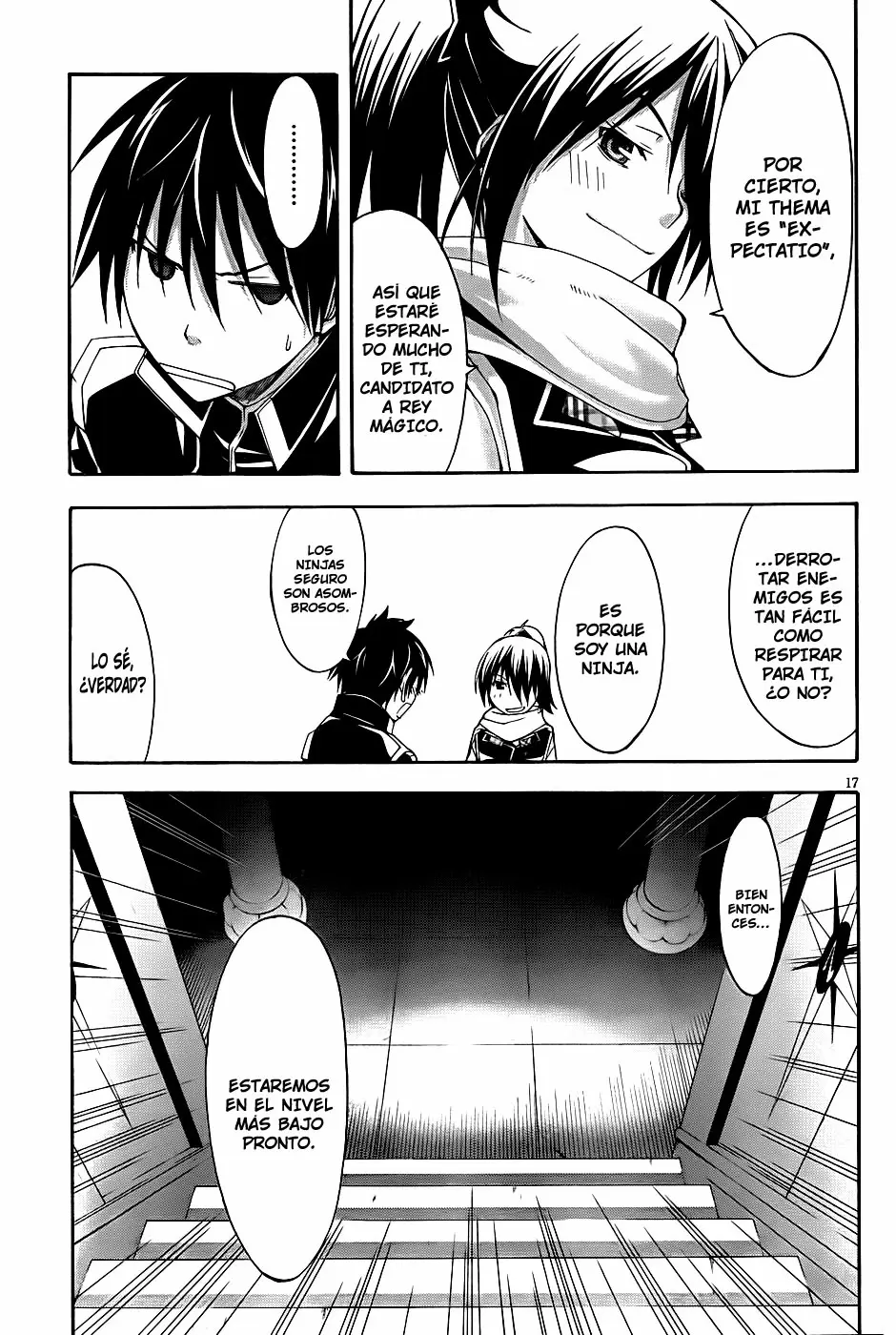 Trinity Seven capítulo 8, página 18