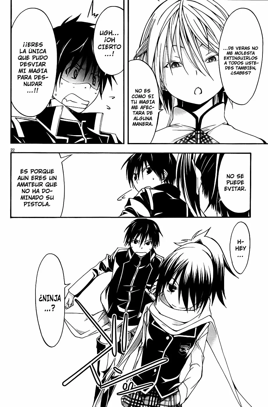 Trinity Seven capítulo 8, página 23