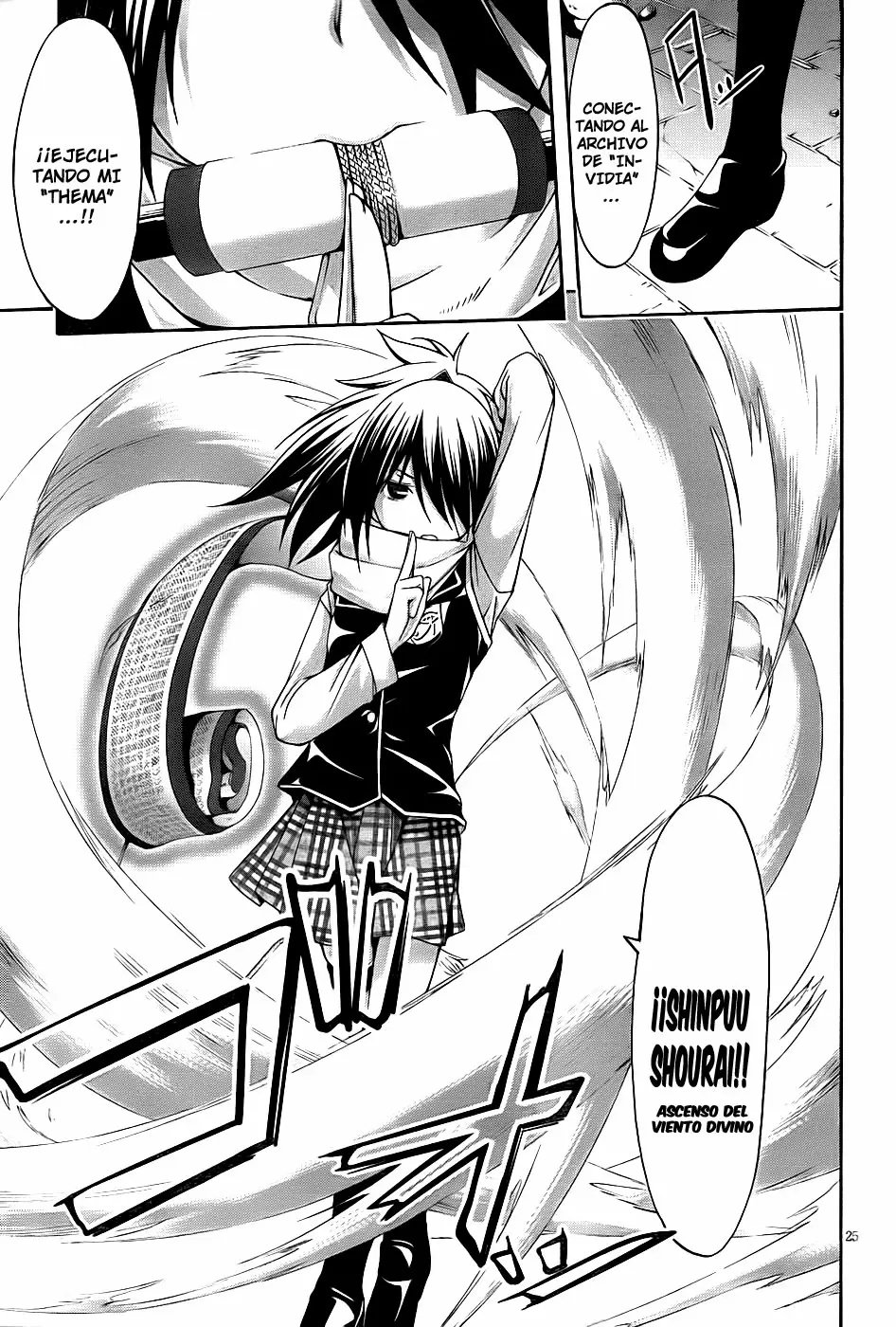 Trinity Seven capítulo 8, página 26