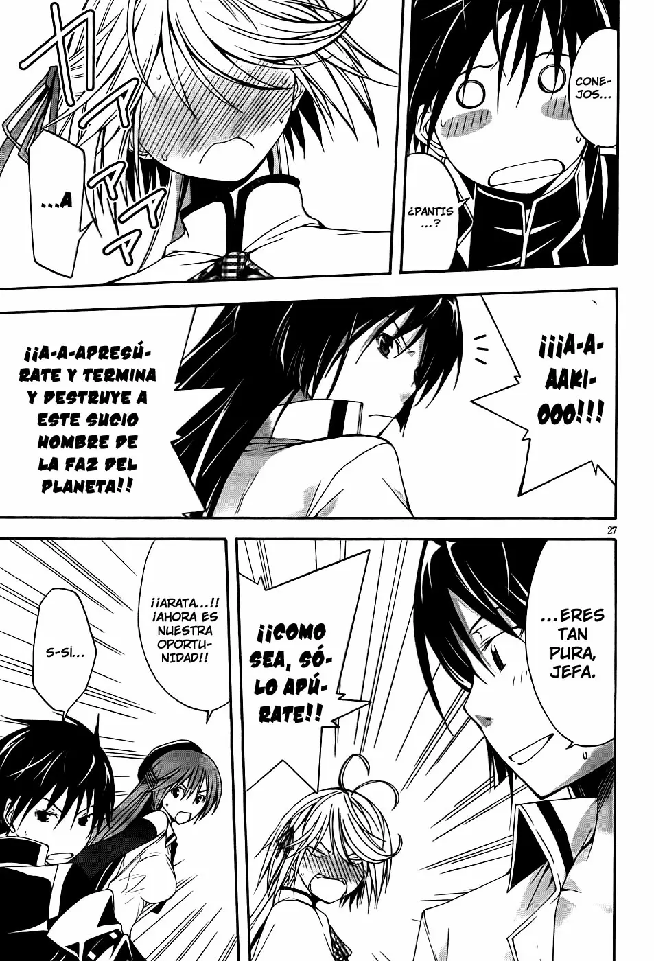 Trinity Seven capítulo 8, página 28