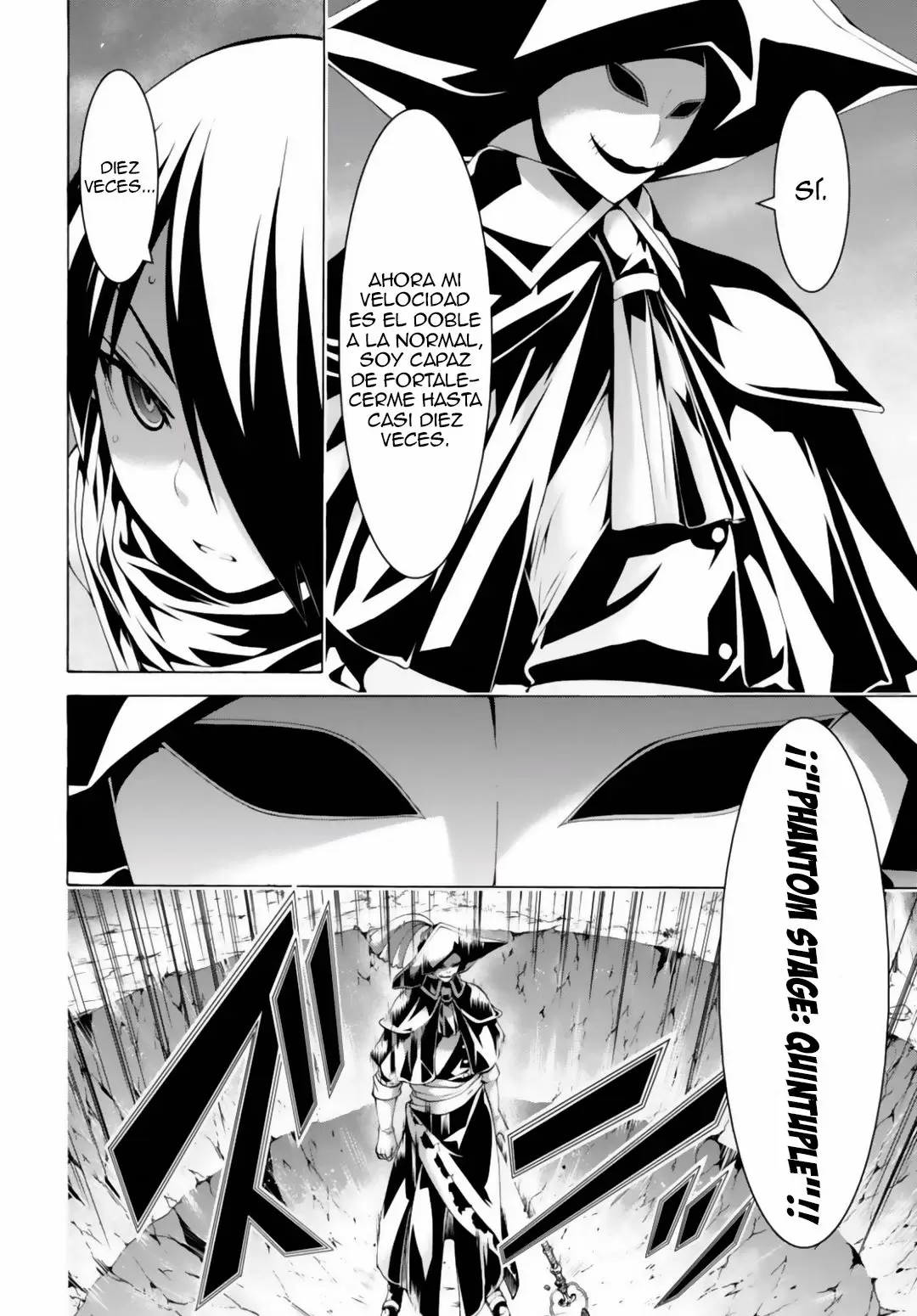 Trinity Seven capítulo 80, página 13