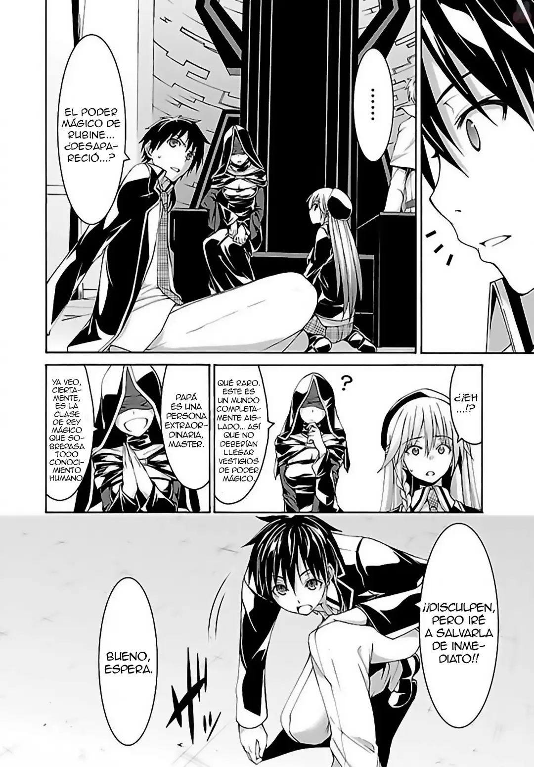 Trinity Seven capítulo 81, página 17