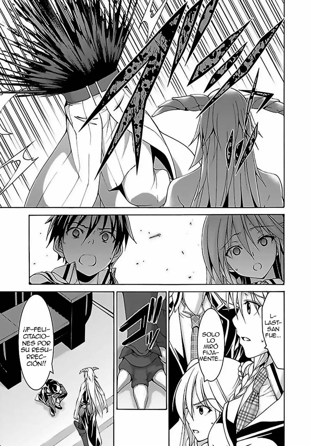 Trinity Seven capítulo 82, página 12